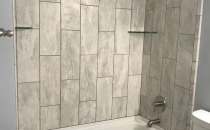 Hall Bath Vertical Grey