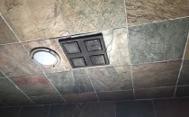 Slate Master Bath Steam Shower 01 4 unit shower head w steam light