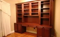 Custom Cherry Bookcase