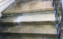 Restoration Pressure Washing Steps Pavement Siding