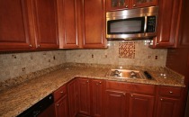 Backsplash Crackle Glass